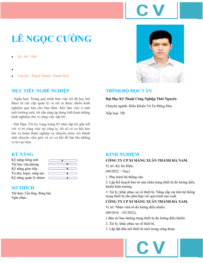 cv