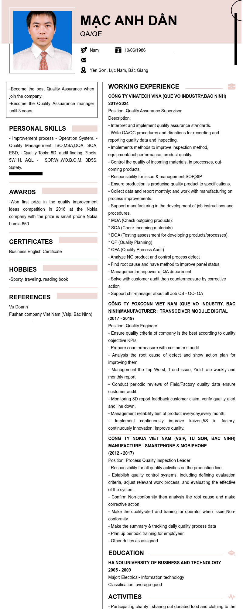 cv