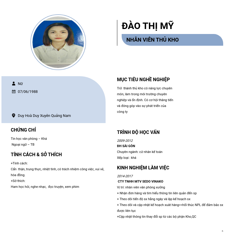 cv
