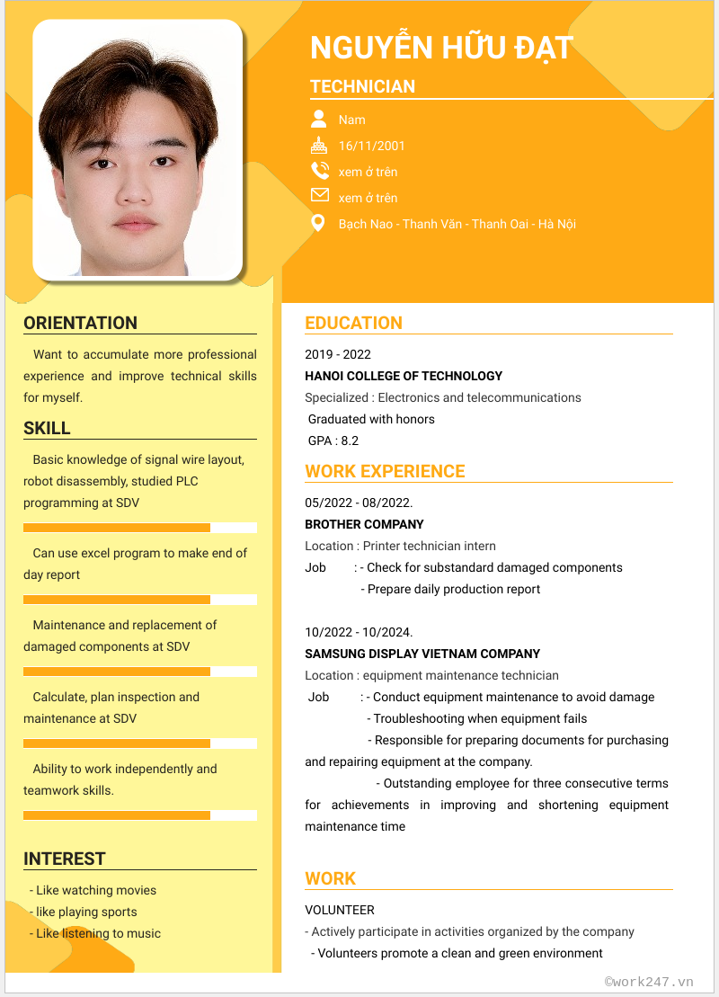cv