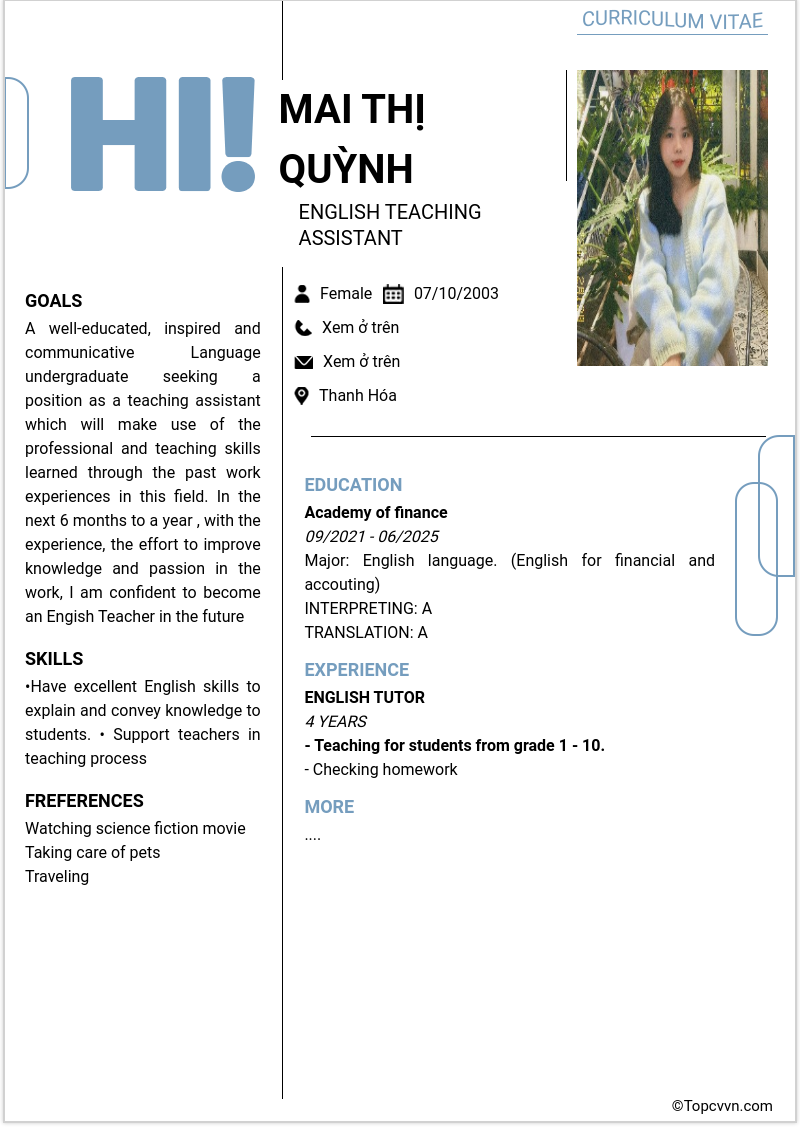 cv