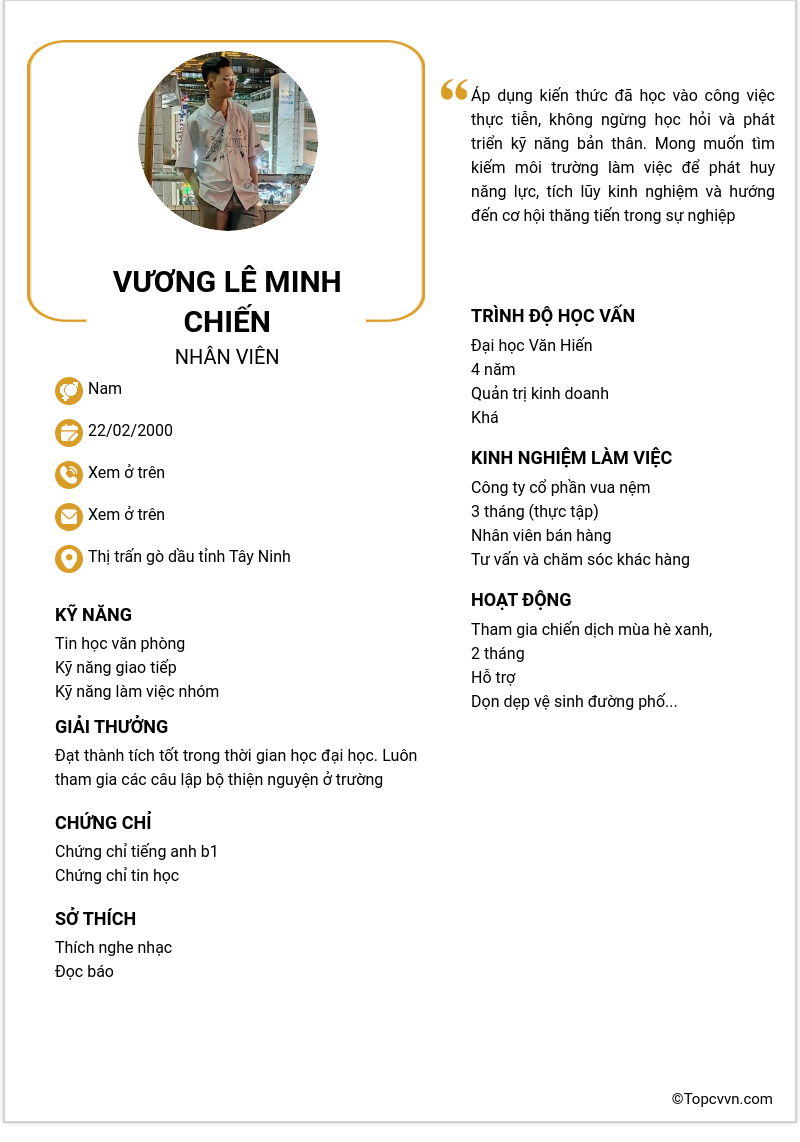 cv