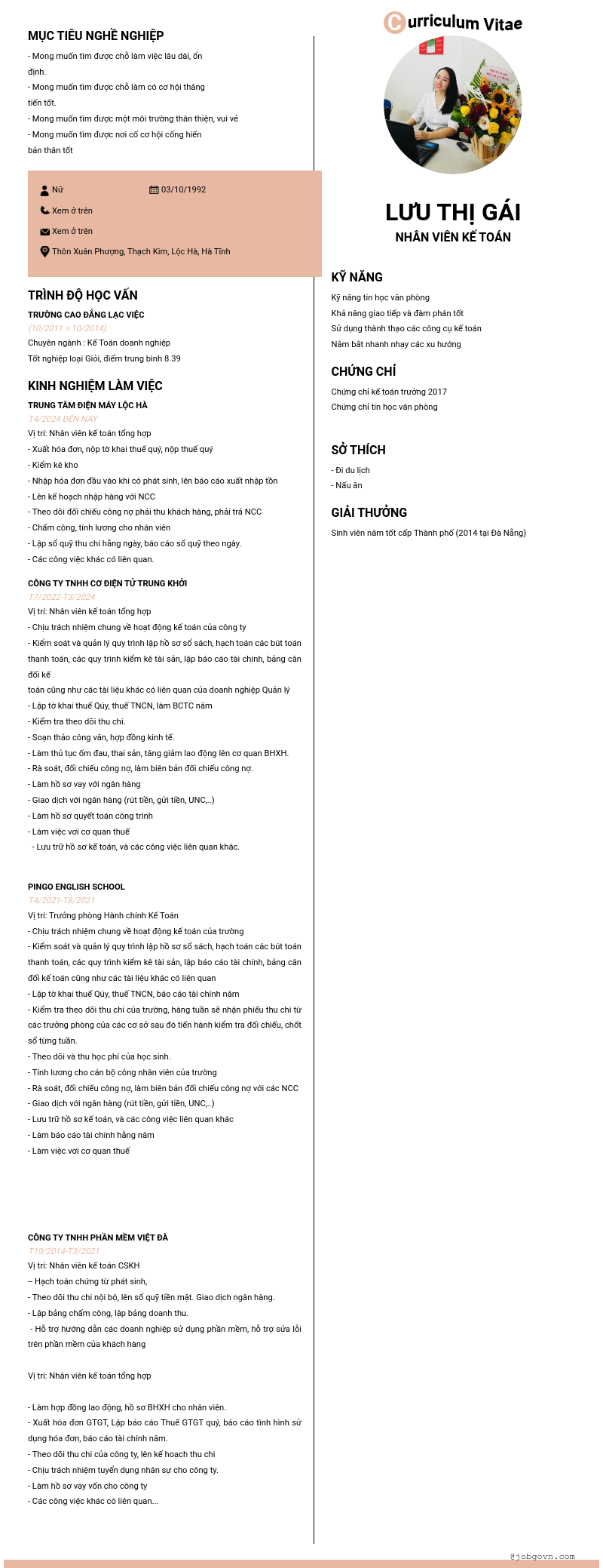 cv
