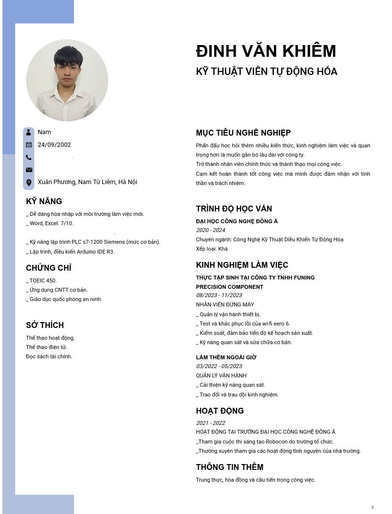 cv