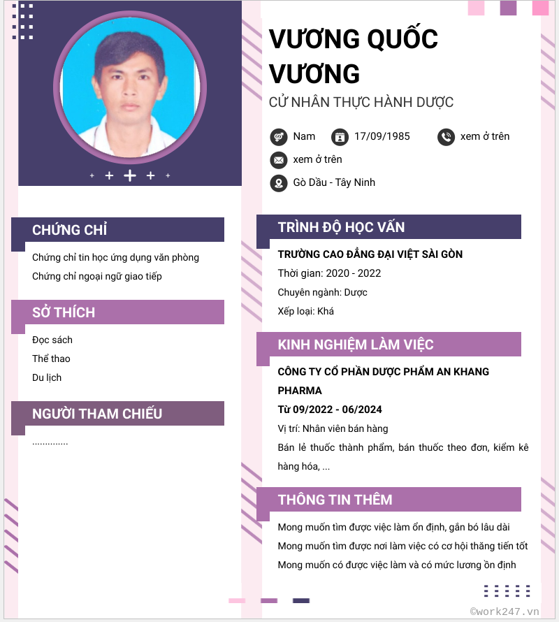 cv