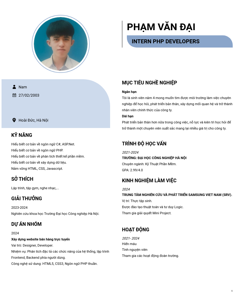 cv