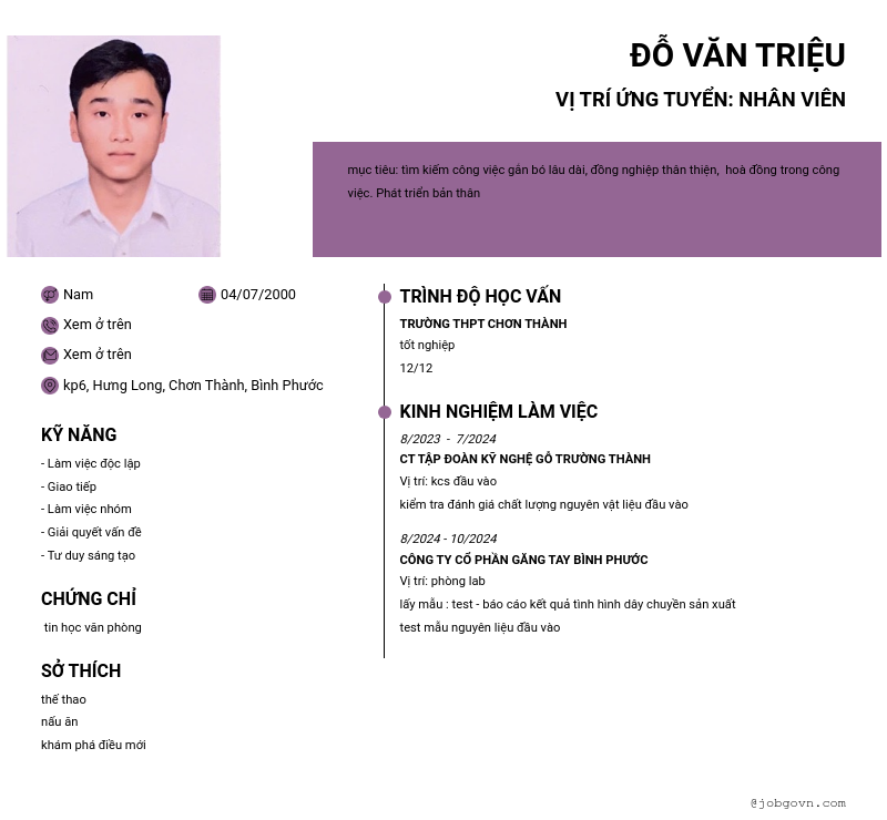 cv