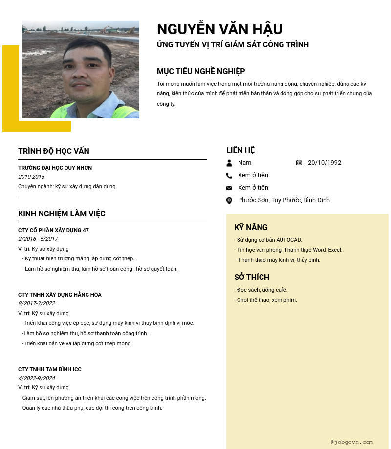 cv