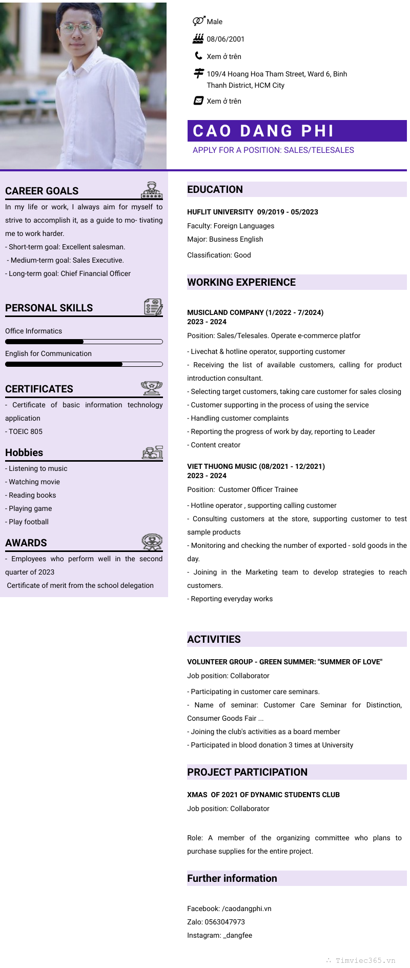 cv