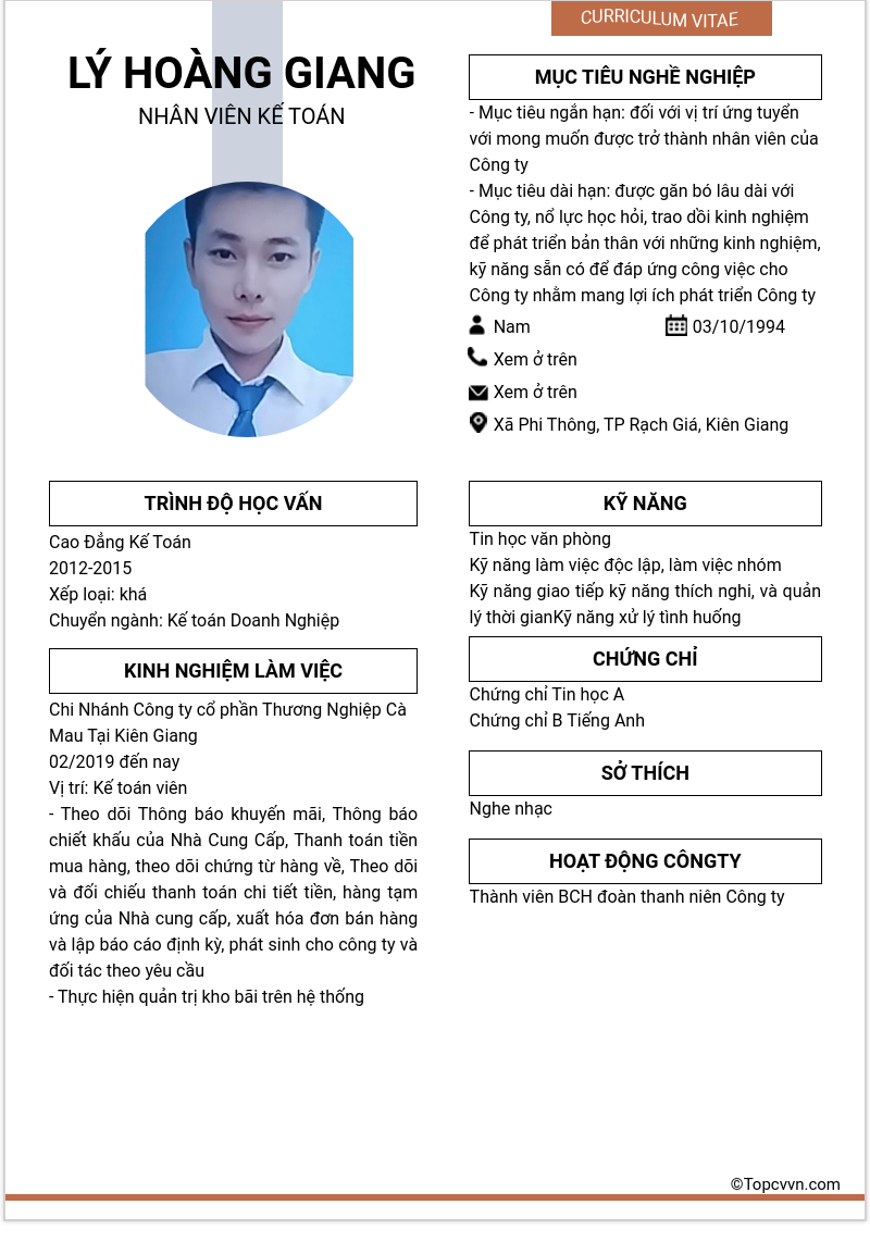 cv