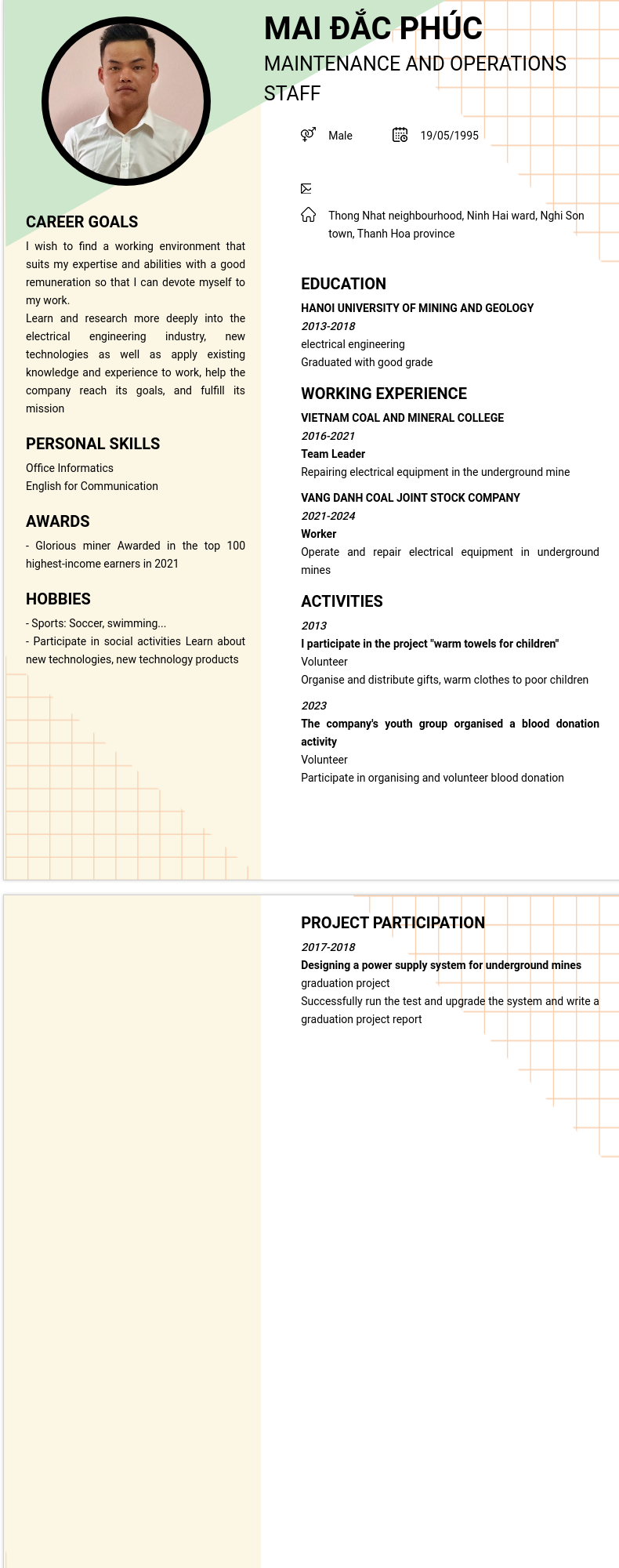 cv