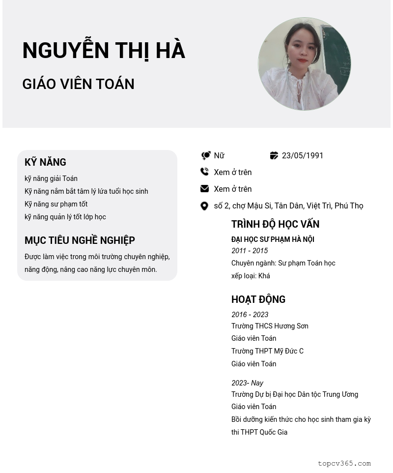 cv