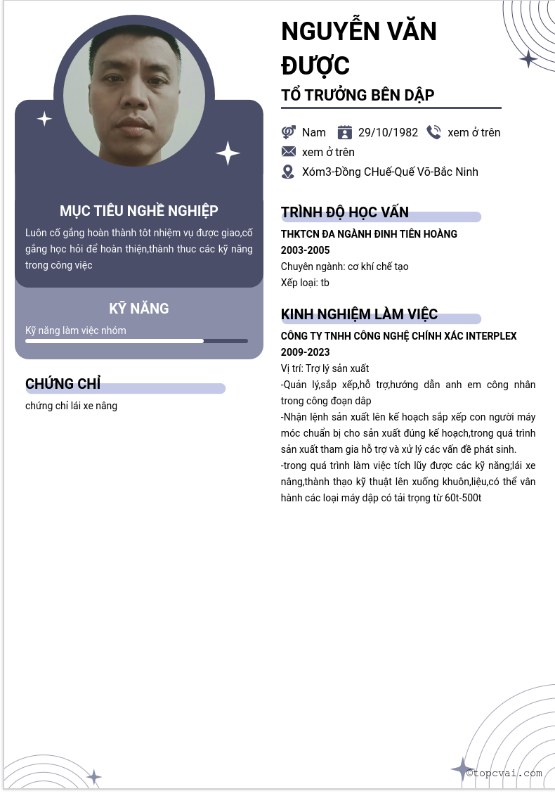 cv