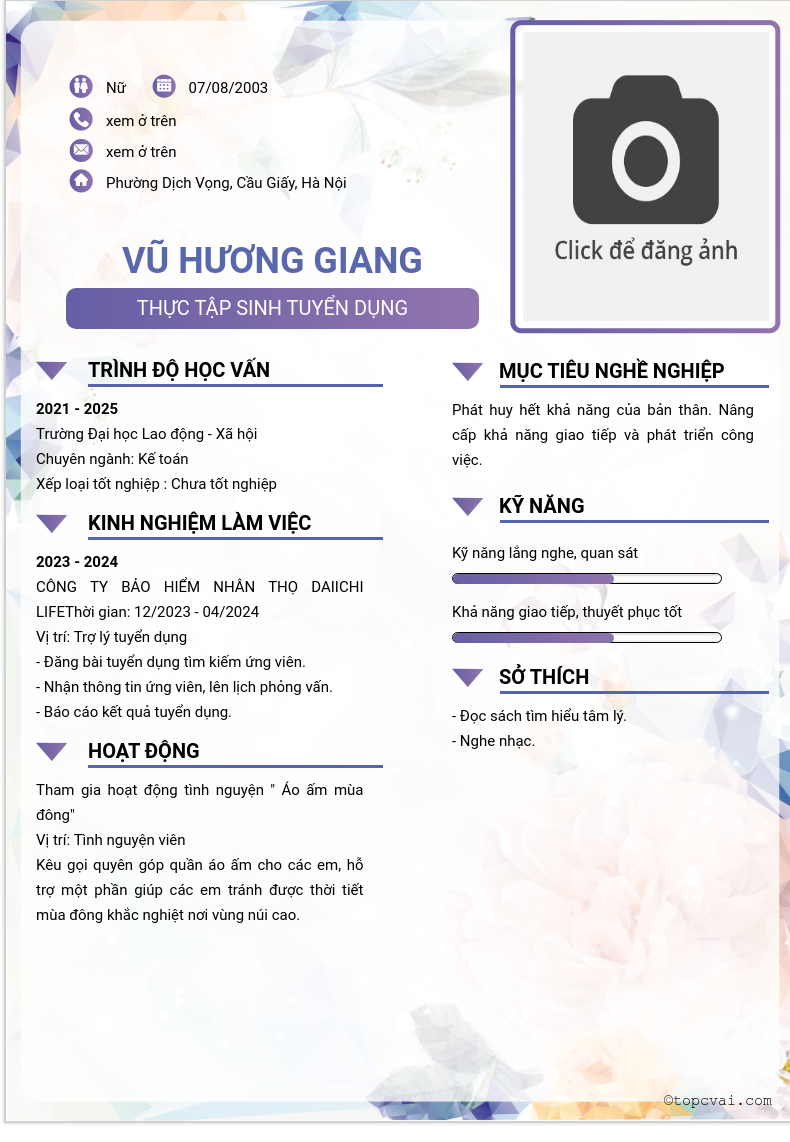 cv