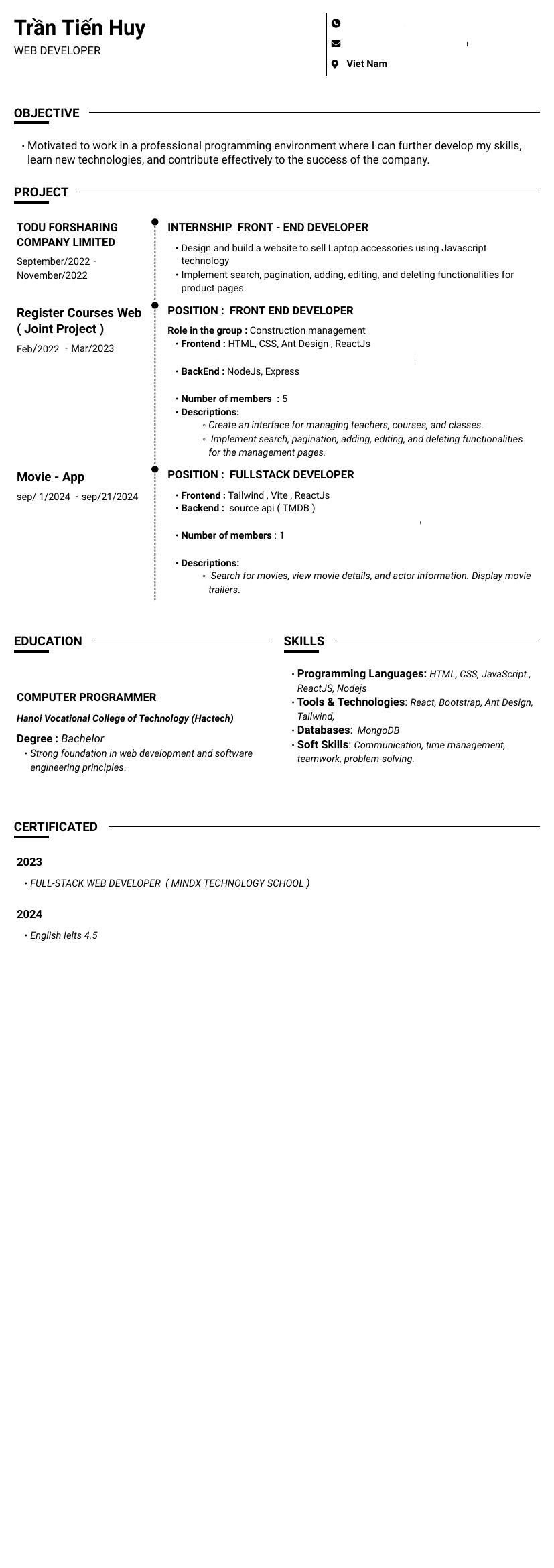 cv