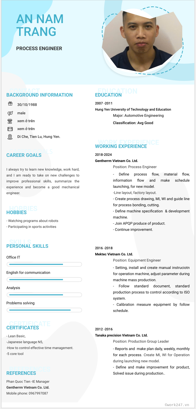 cv