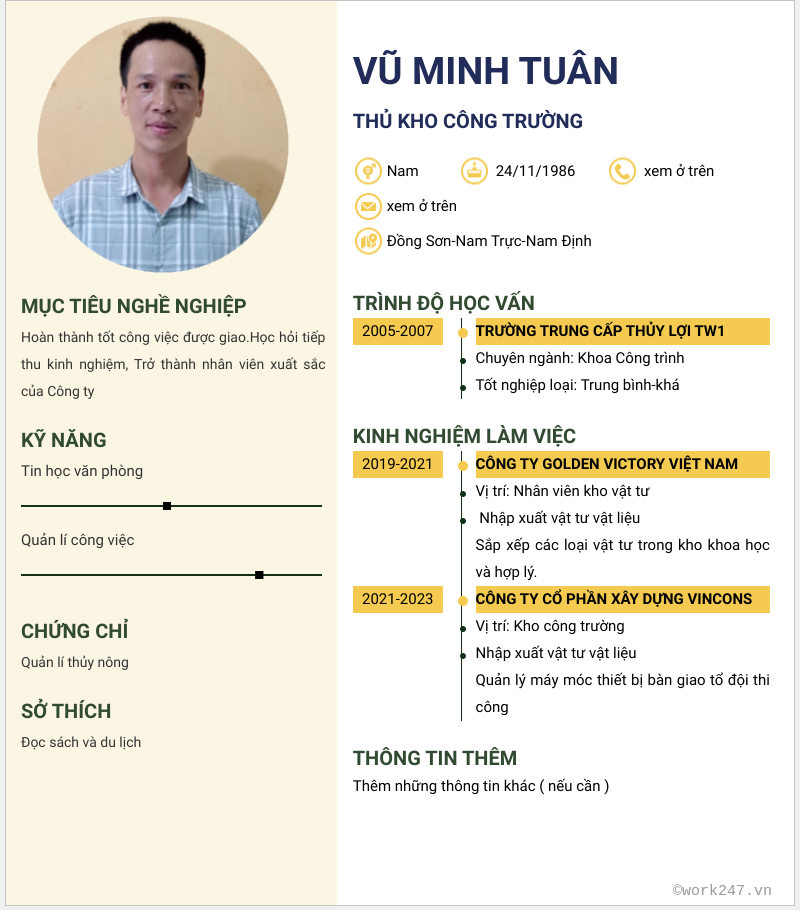 cv