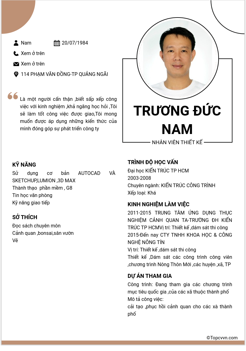 cv