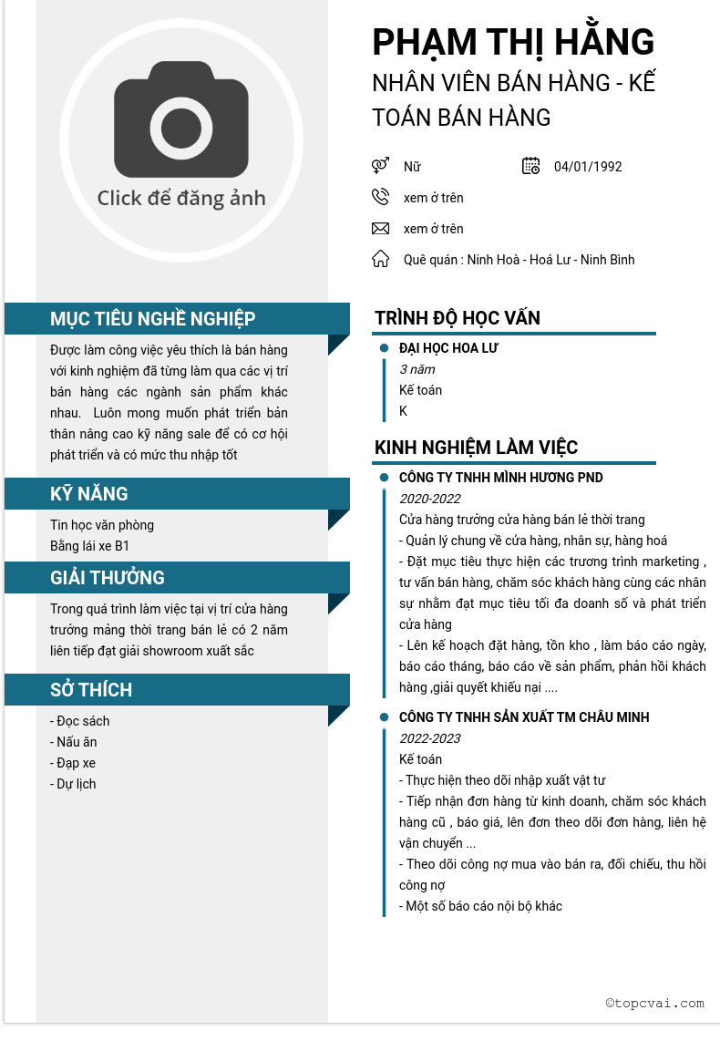 cv