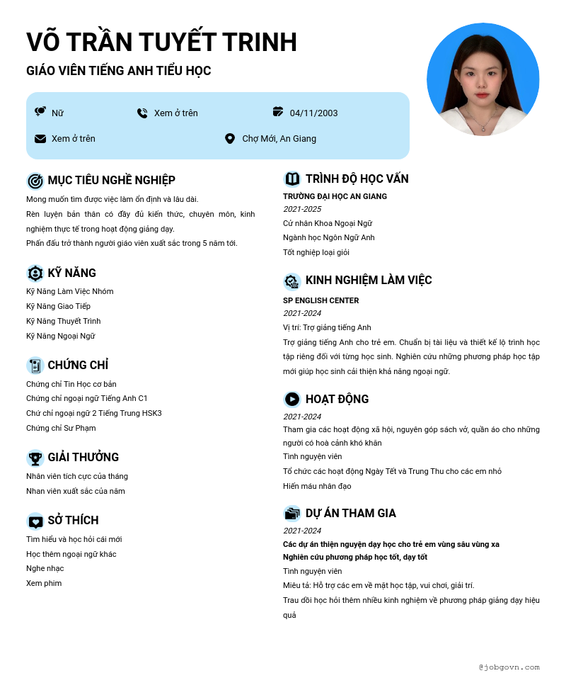 cv