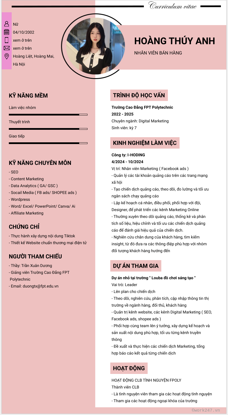 cv
