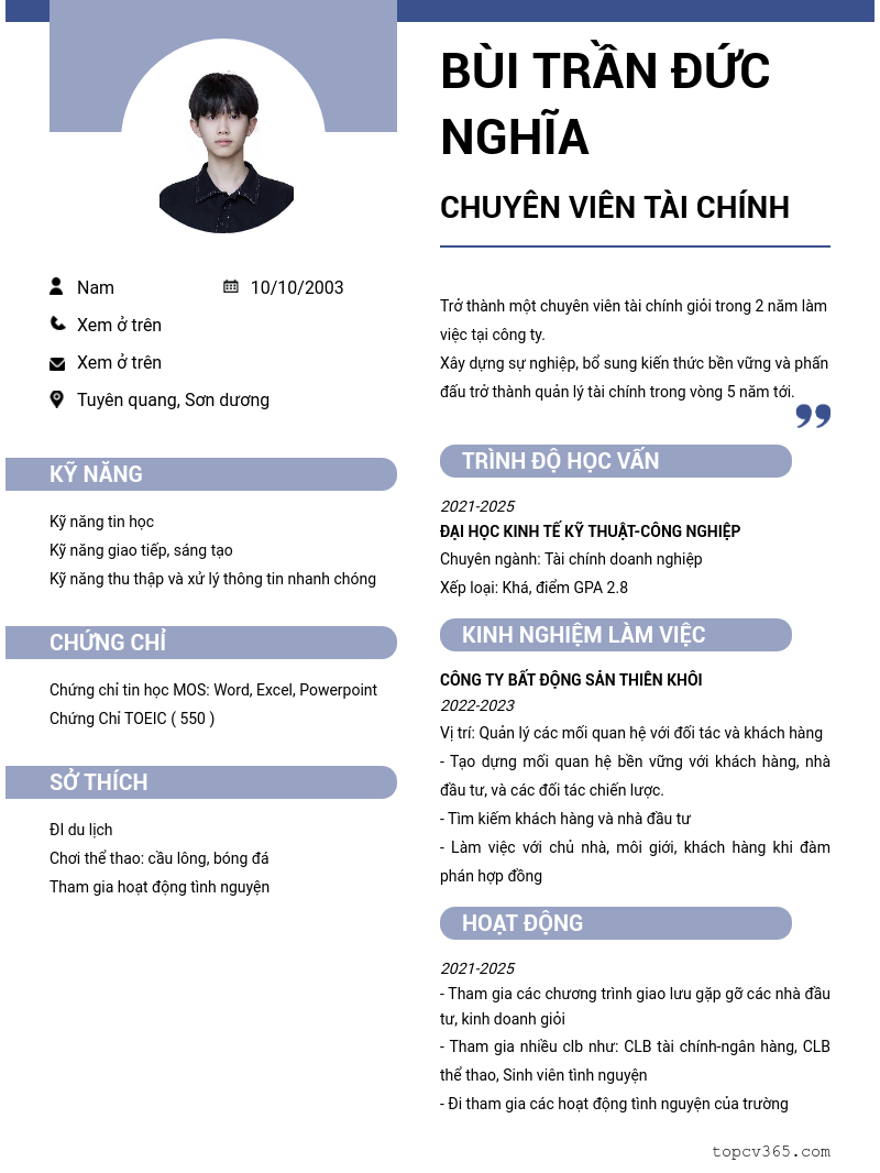 cv