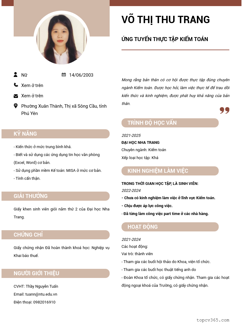 cv