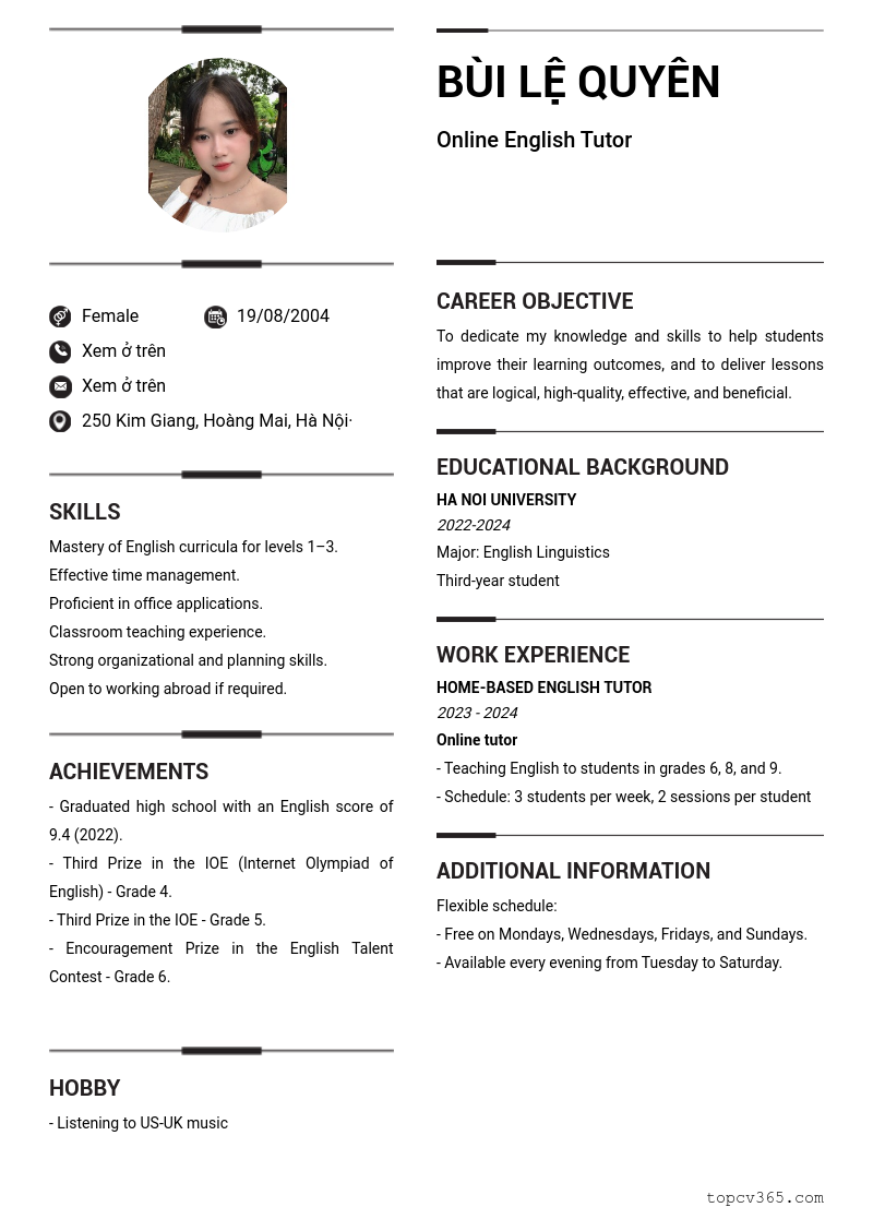 cv