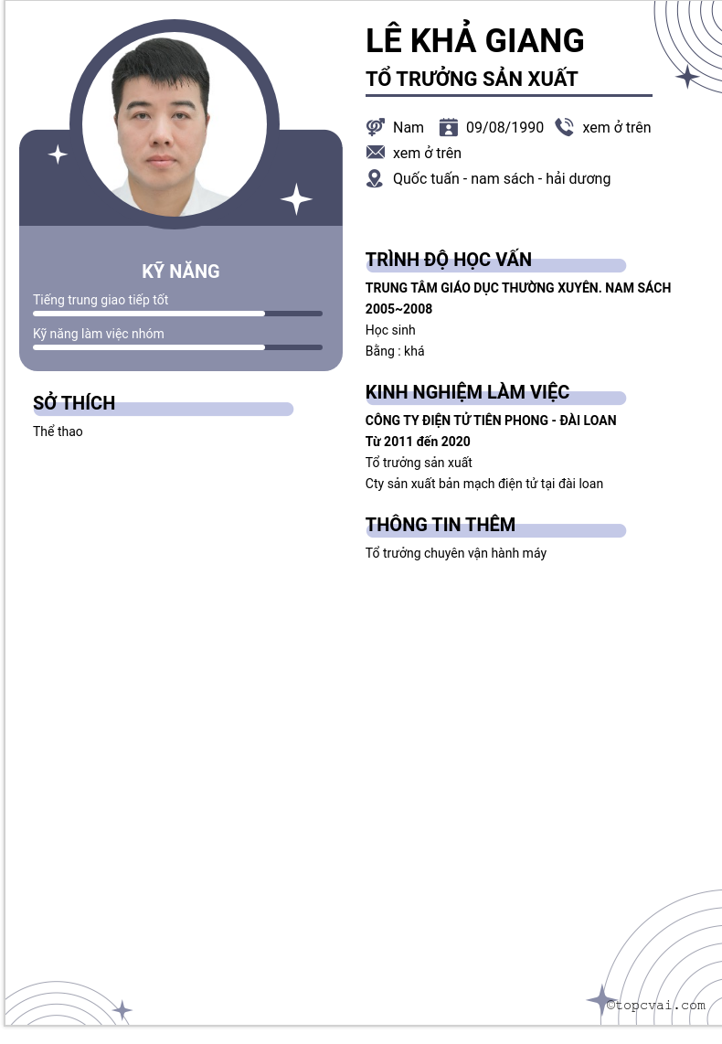 cv