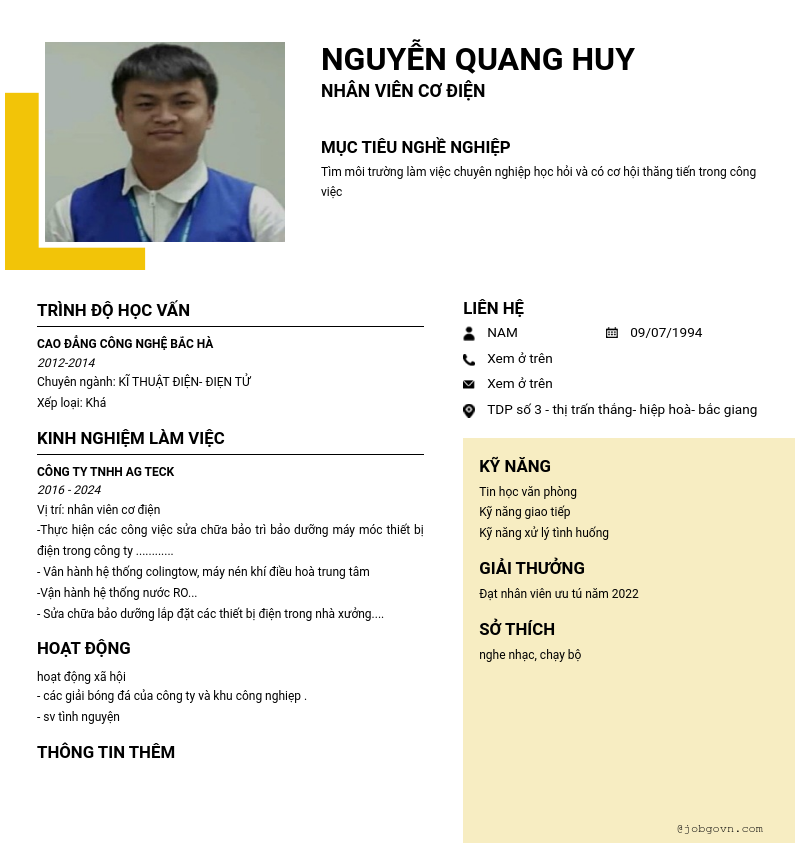 cv