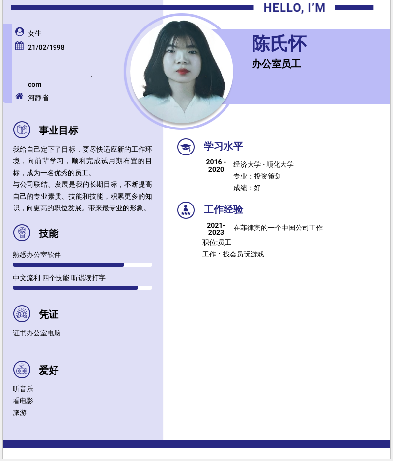 cv