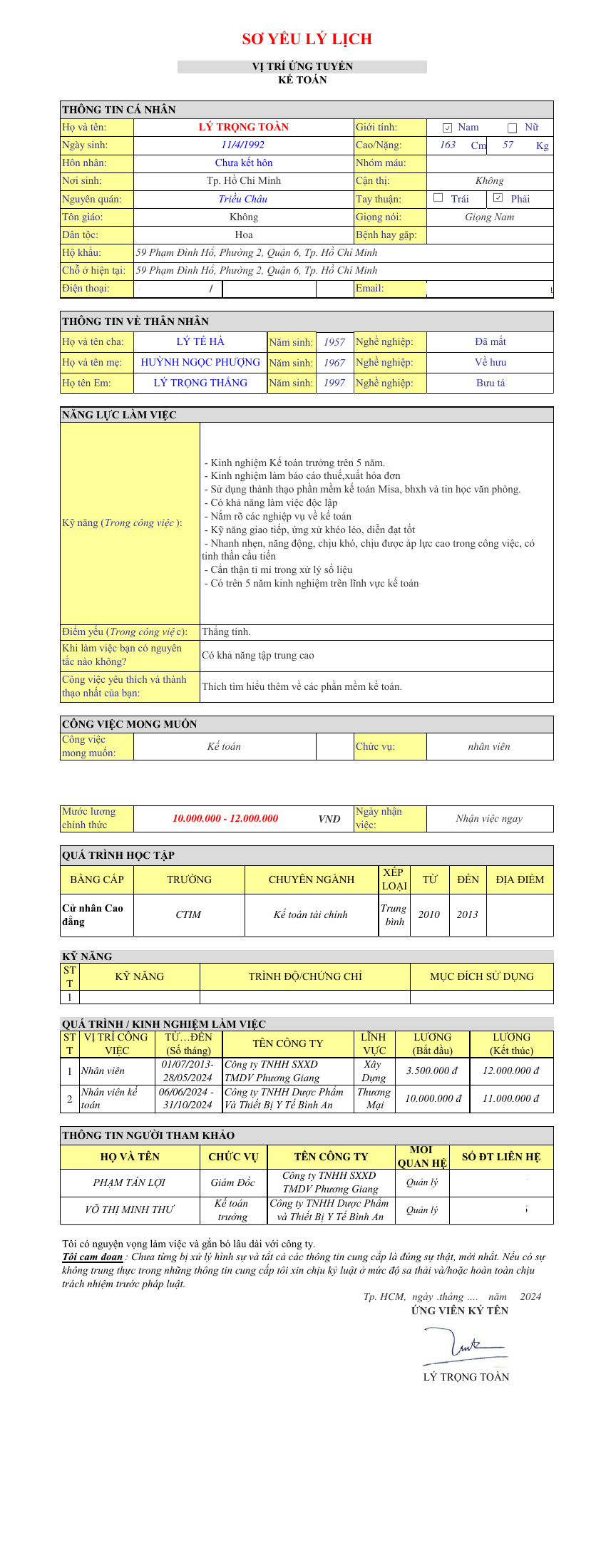 cv