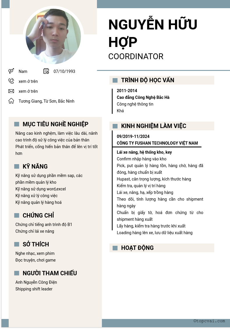 cv