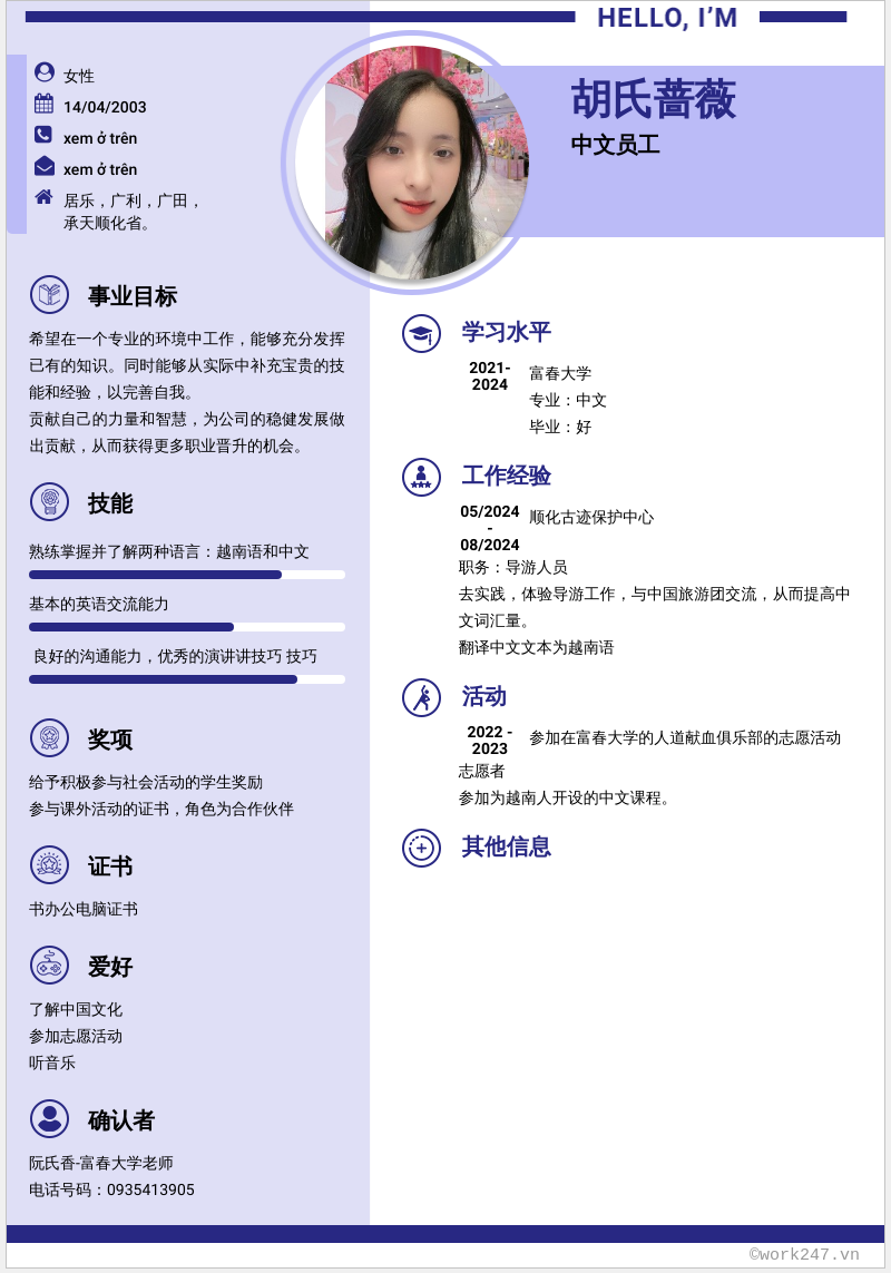 cv