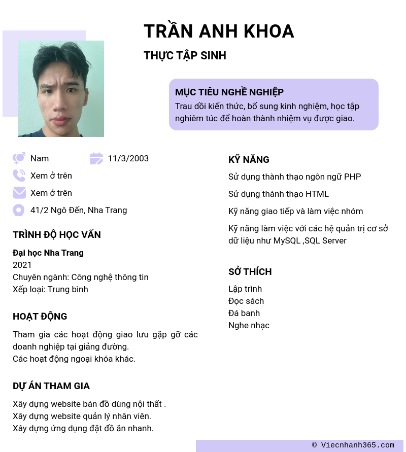 cv