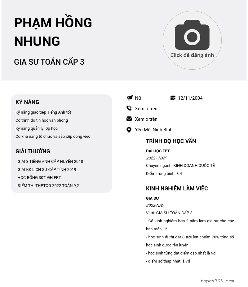 cv