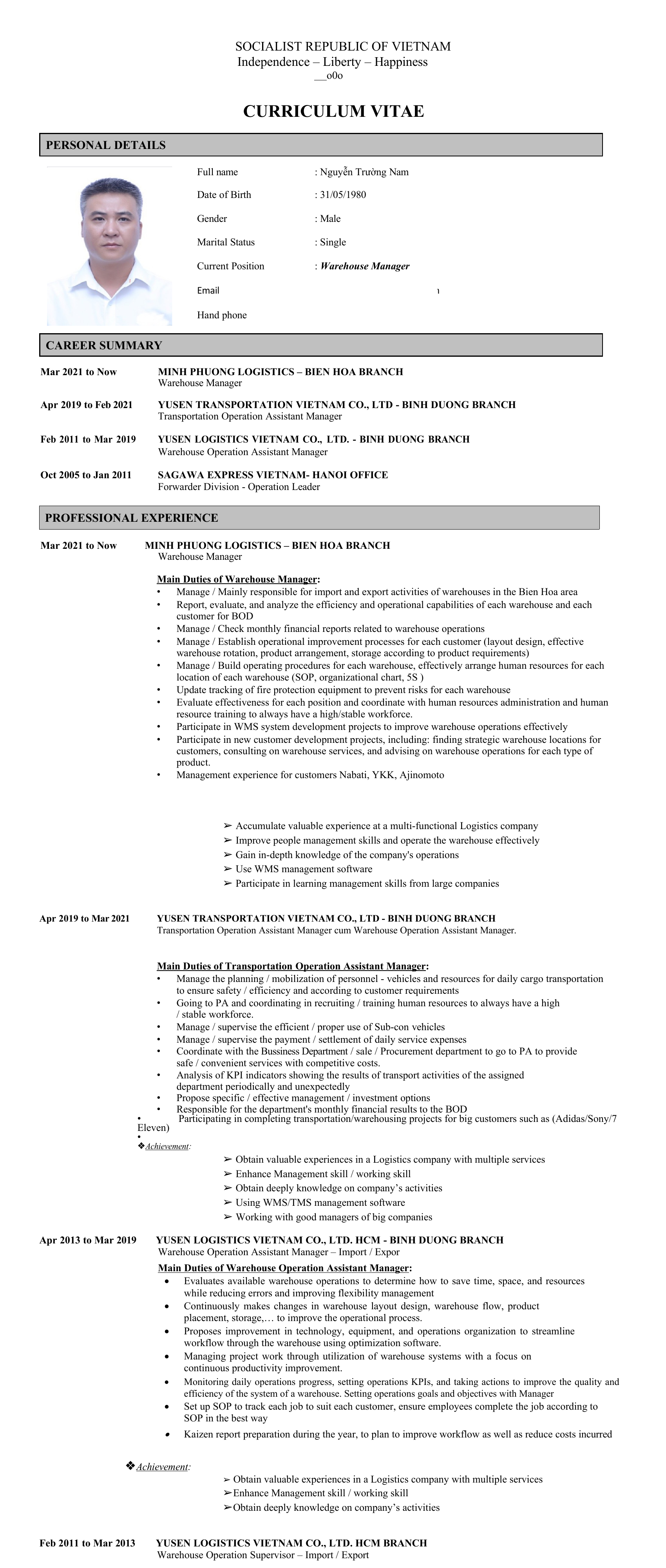 cv