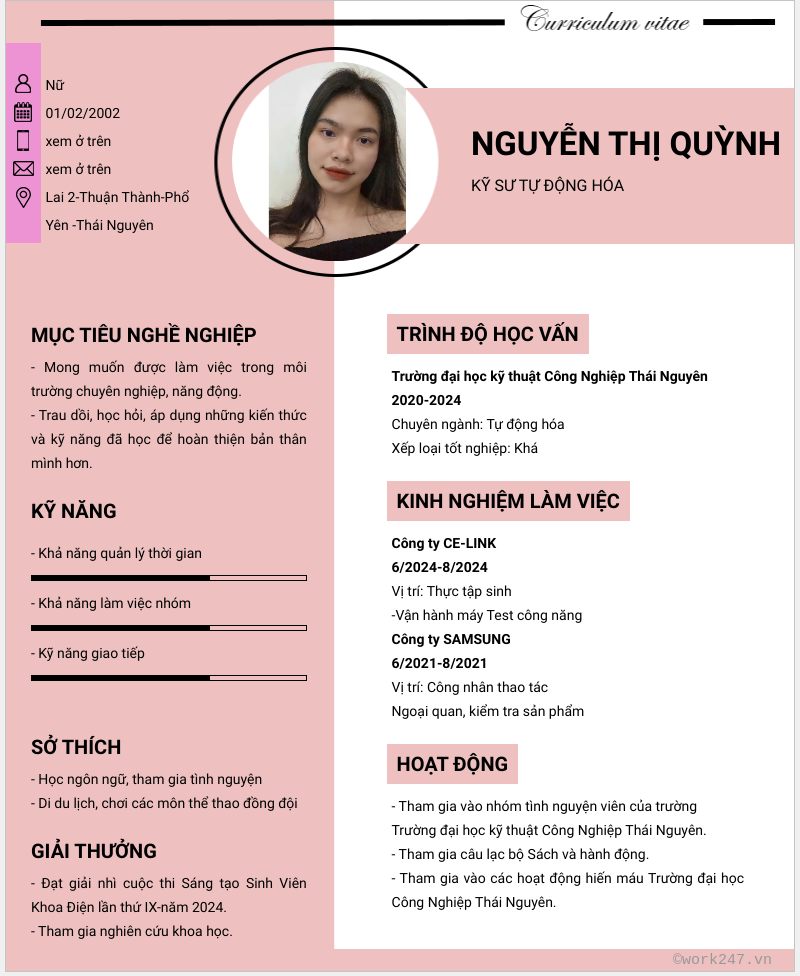 cv