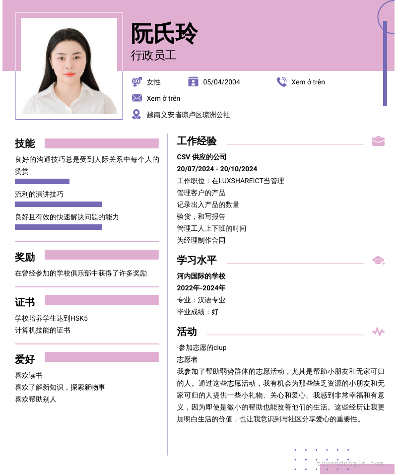 cv