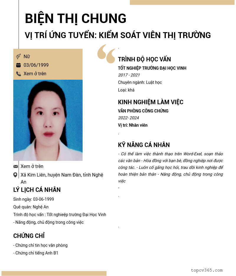 cv