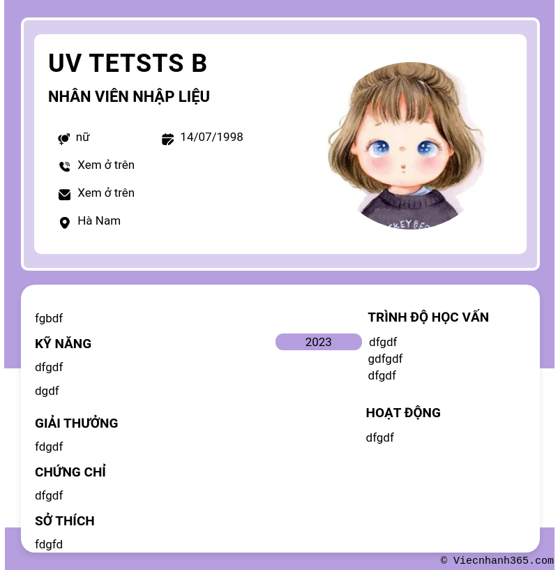 cv