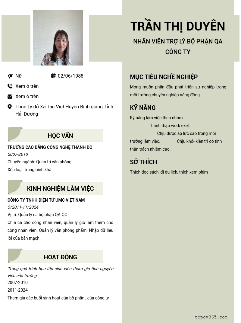 cv