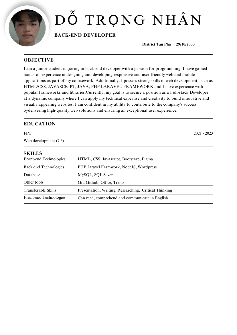cv