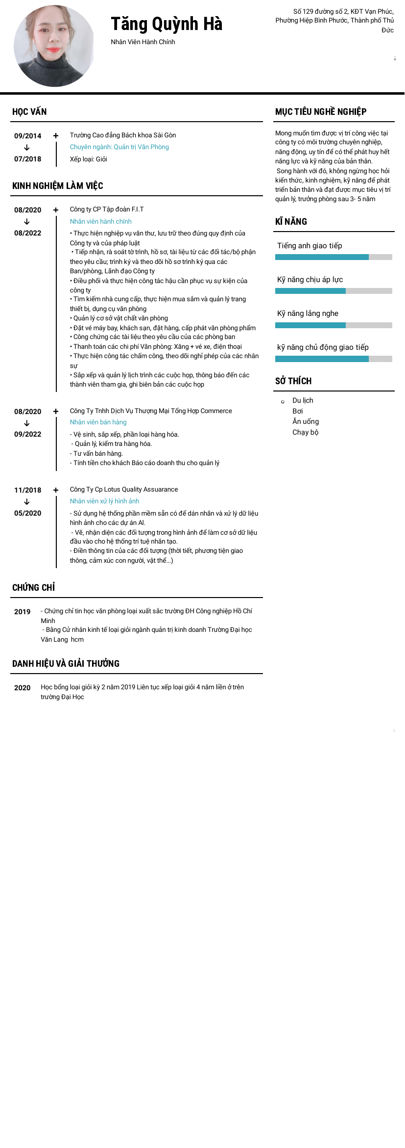 cv