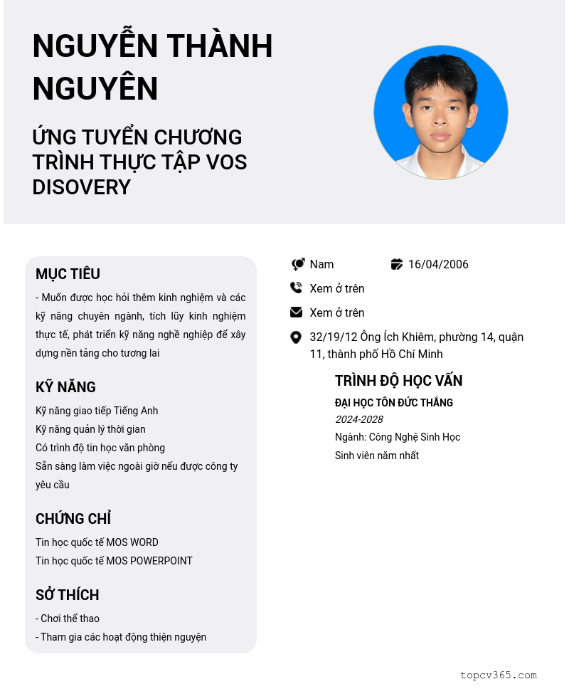 cv