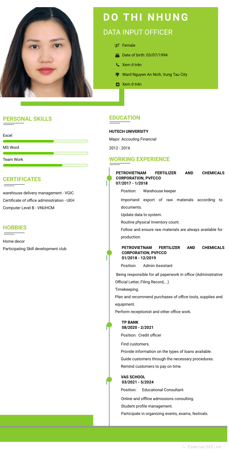 cv