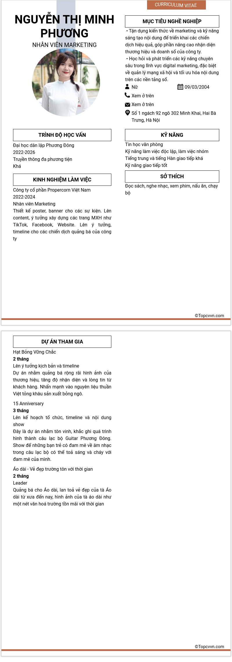cv