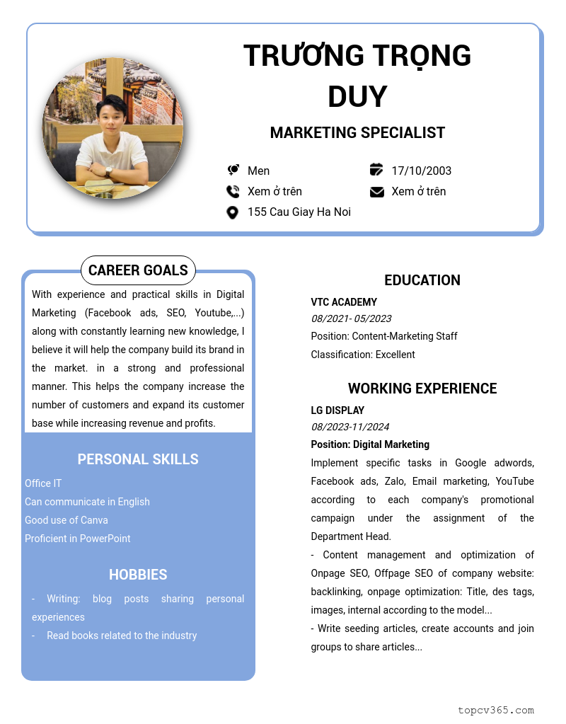 cv