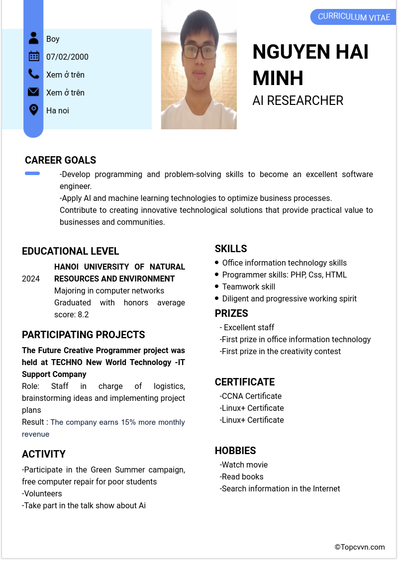 cv