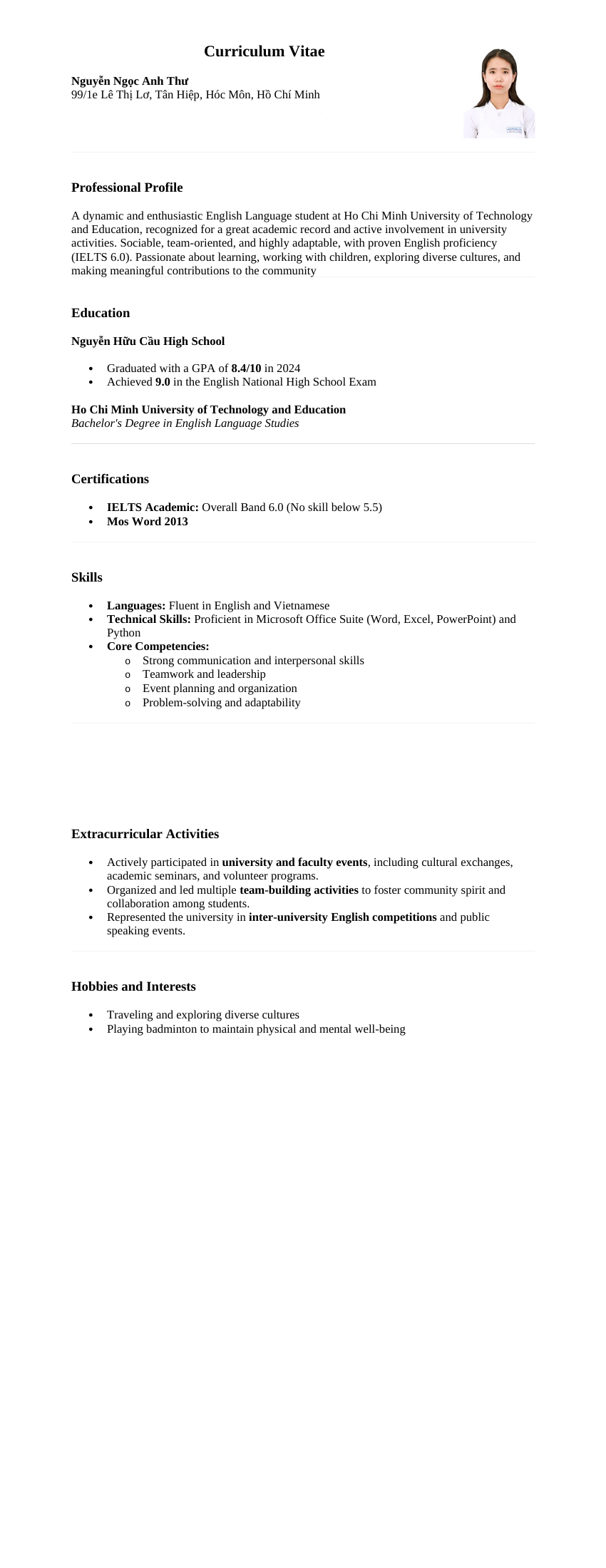 cv